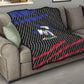 Black Haitians Beast Quilt Ripped Flag Graphic - African Pride