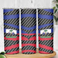 Black Haitians Beast Skinny Tumbler Ripped Flag Graphic - African Pride