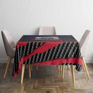 Black Haitians Beast Tablecloth Ripped Flag Graphic - African Pride