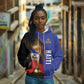 Personalized Afro Haiti Football 2026 Hoodie Trophy Flag Pride Art