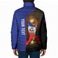 Personalized Afro Haiti Football 2026 Padded Jacket Trophy Flag Pride Art
