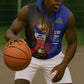 Personalized Afro Haiti Football 2026 Sleeveless Zip Hoodie Trophy Flag Pride Art