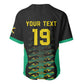 Custom Afro-Jamaicans Football Baseball Jersey Reggae Boyz Tribal Glory
