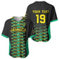 Custom Afro-Jamaicans Football Baseball Jersey Reggae Boyz Tribal Glory