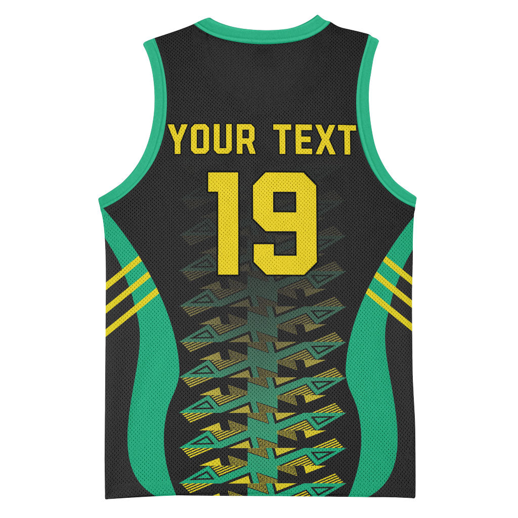 Custom Afro-Jamaicans Football Basketball Jersey Reggae Boyz Tribal Glory