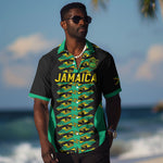 Custom Afro-Jamaicans Football Hawaiian Shirt Reggae Boyz Tribal Glory