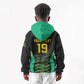 Custom Afro-Jamaicans Football Kid Hoodie Reggae Boyz Tribal Glory