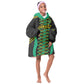 Custom Afro-Jamaicans Football Kid Wearable Blanket Hoodie Reggae Boyz Tribal Glory