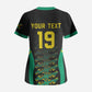 Custom Afro-Jamaicans Football Scrub Top Reggae Boyz Tribal Glory