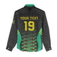 Custom Afro-Jamaicans Football Women Casual Shirt Reggae Boyz Tribal Glory