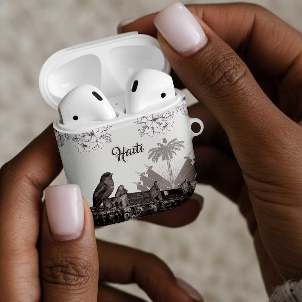Afro-Haitians Citadelle Laferriere AirPods Case Hispaniolan Trogon and Plumeria