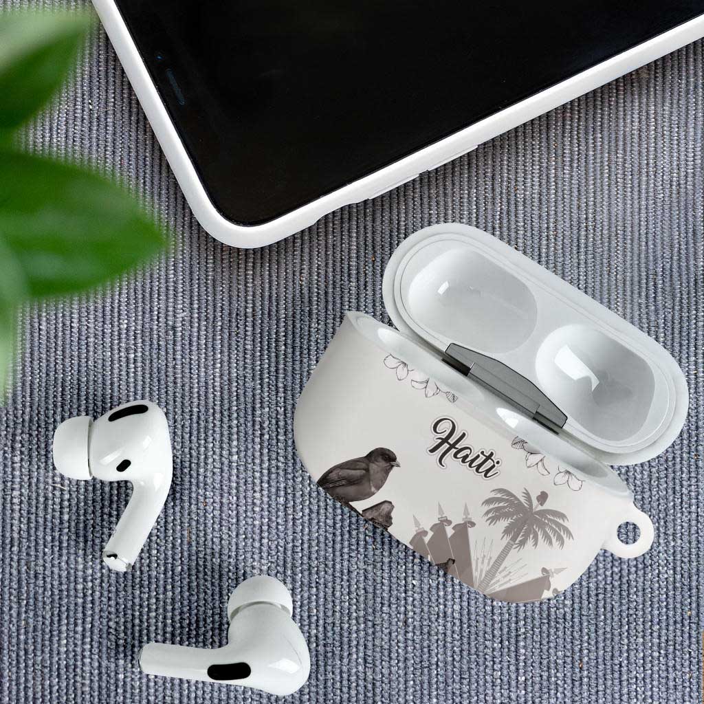 Afro-Haitians Citadelle Laferriere AirPods Case Hispaniolan Trogon and Plumeria