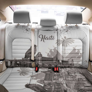 Afro-Haitians Citadelle Laferriere Back Car Seat Cover Hispaniolan Trogon and Plumeria - African Pride