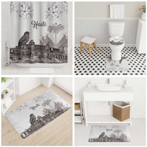 Afro-Haitians Citadelle Laferriere Bathroom Set Hispaniolan Trogon and Plumeria