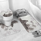Afro-Haitians Citadelle Laferriere Bathroom Set Hispaniolan Trogon and Plumeria