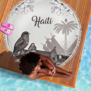 Afro-Haitians Citadelle Laferriere Beach Blanket Hispaniolan Trogon and Plumeria - African Pride