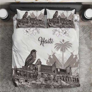 Afro-Haitians Citadelle Laferriere Bedding Set Hispaniolan Trogon and Plumeria - African Pride