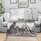 Afro-Haitians Citadelle Laferriere Blanket Hispaniolan Trogon and Plumeria - African Pride