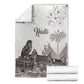Afro-Haitians Citadelle Laferriere Blanket Hispaniolan Trogon and Plumeria - African Pride