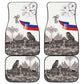 Afro-Haitians Citadelle Laferriere Car Mats Hispaniolan Trogon and Plumeria - African Pride