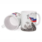 Afro-Haitians Citadelle Laferriere Ceramic Mug Hispaniolan Trogon and Plumeria