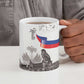 Afro-Haitians Citadelle Laferriere Ceramic Mug Hispaniolan Trogon and Plumeria