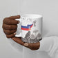 Afro-Haitians Citadelle Laferriere Ceramic Mug Hispaniolan Trogon and Plumeria