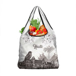 Afro-Haitians Citadelle Laferriere Grocery Bag Hispaniolan Trogon and Plumeria - African Pride