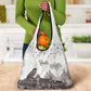 Afro-Haitians Citadelle Laferriere Grocery Bag Hispaniolan Trogon and Plumeria - African Pride