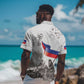Afro-Haitians Citadelle Laferriere Hawaiian Shirt Hispaniolan Trogon and Plumeria LT19