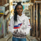 Afro-Haitians Citadelle Laferriere Hoodie Hispaniolan Trogon and Plumeria - African Pride