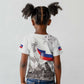 Afro-Haitians Citadelle Laferriere Kid T shirt Hispaniolan Trogon and Plumeria LT19