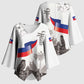 Afro-Haitians Citadelle Laferriere Kimono Sleeve Blouse Hispaniolan Trogon and Plumeria