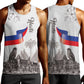 Afro-Haitians Citadelle Laferriere Men Tank Top Hispaniolan Trogon and Plumeria - African Pride