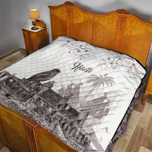 Afro-Haitians Citadelle Laferriere Quilt Hispaniolan Trogon and Plumeria - African Pride