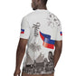 Afro-Haitians Citadelle Laferriere Rugby Jersey Hispaniolan Trogon and Plumeria LT19