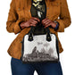 Afro-Haitians Citadelle Laferriere Shoulder Handbag Hispaniolan Trogon and Plumeria - African Pride