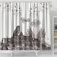 Afro-Haitians Citadelle Laferriere Shower Curtain Hispaniolan Trogon and Plumeria - African Pride