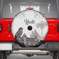 Afro-Haitians Citadelle Laferriere Spare Tire Cover Hispaniolan Trogon and Plumeria - African Pride