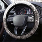 Afro-Haitians Citadelle Laferriere Steering Wheel Cover Hispaniolan Trogon and Plumeria - African Pride