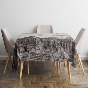 Afro-Haitians Citadelle Laferriere Tablecloth Hispaniolan Trogon and Plumeria - African Pride