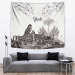Afro-Haitians Citadelle Laferriere Tapestry Hispaniolan Trogon and Plumeria - African Pride