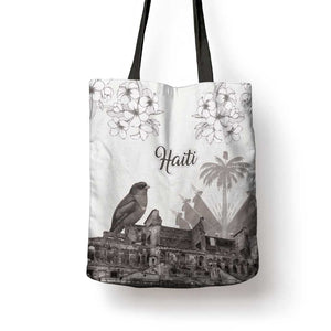 Afro-Haitians Citadelle Laferriere Tote Bag Hispaniolan Trogon and Plumeria
