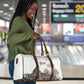 Afro-Haitians Citadelle Laferriere Travel Bag Hispaniolan Trogon and Plumeria