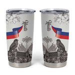 Afro-Haitians Citadelle Laferriere Tumbler Cup Hispaniolan Trogon and Plumeria - African Pride
