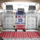 Custom Afro-Haitians Football Back Car Seat Cover National Flag Design - African Pride