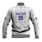 Custom Afro-Haitians Football Baseball Jacket National Flag Design - African Pride