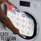 Custom Afro-Haitians Football Bathroom Set National Flag Design
