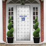 Custom Afro-Haitians Football Door Cover National Flag Design