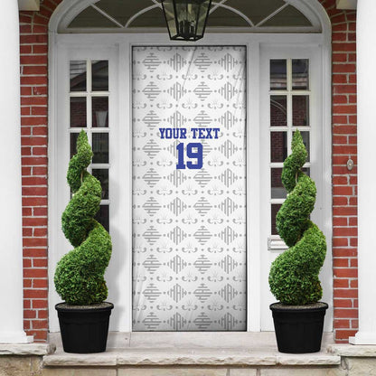 Custom Afro-Haitians Football Door Cover National Flag Design